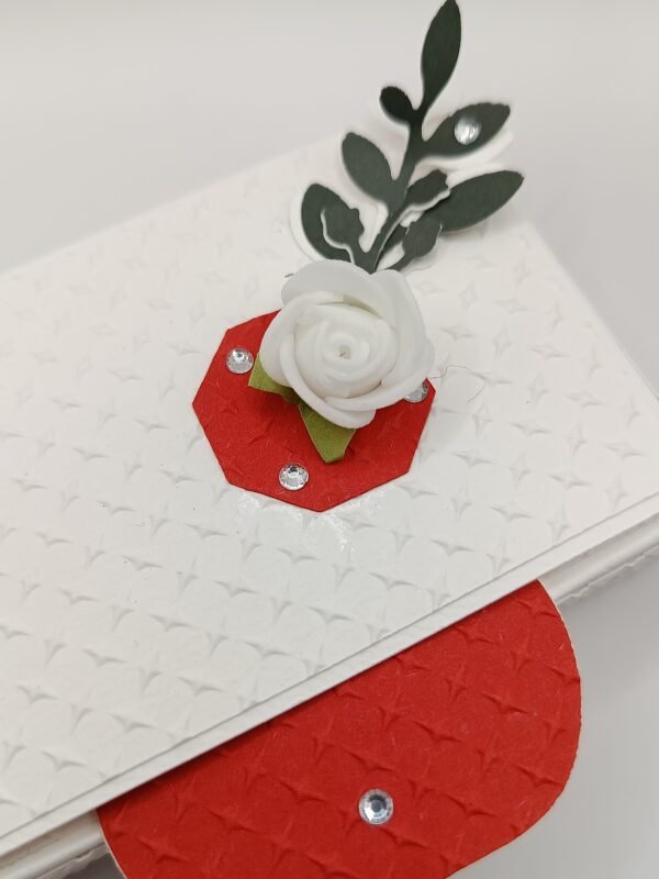 Boîte artisanale - Rouge et blanche – Image 3