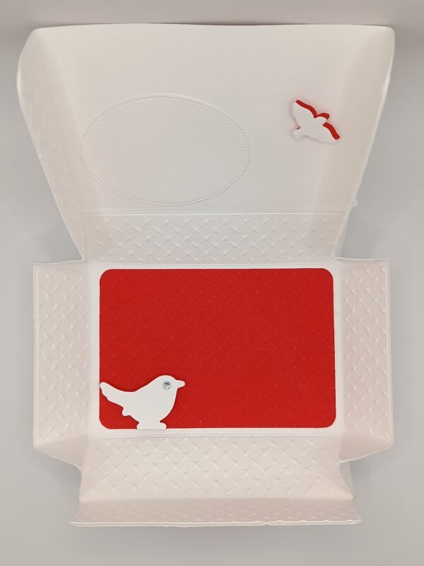 Boîte artisanale - Rouge et blanche – Image 4