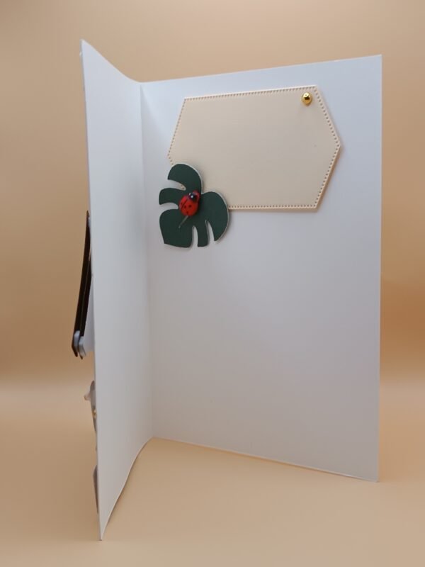 Carte artisanale - Cabane à oiseau – Image 3