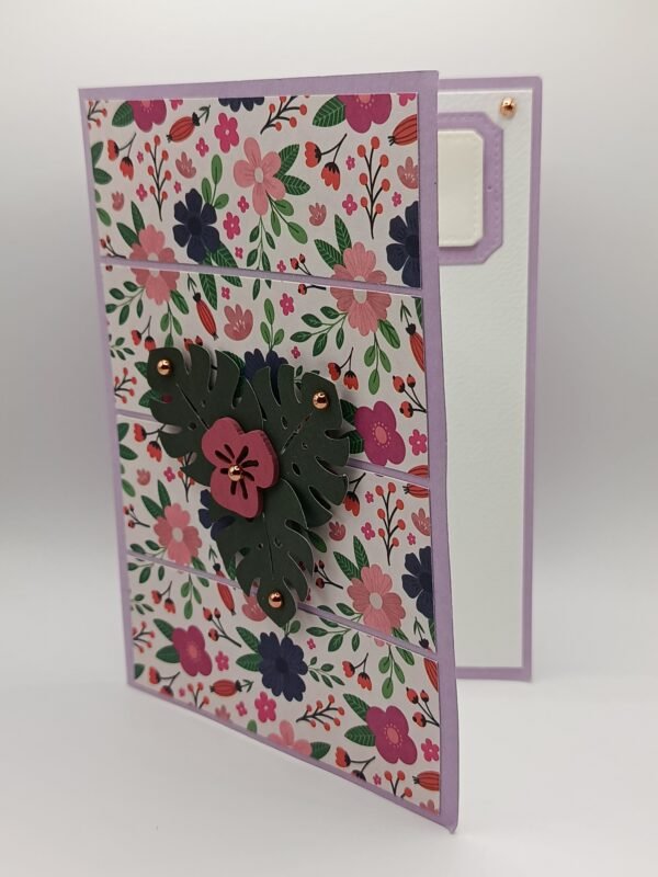 Carte artisanale - Violette – Image 3
