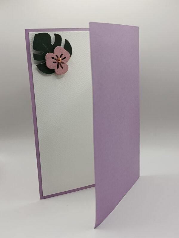 Carte artisanale - Violette – Image 4